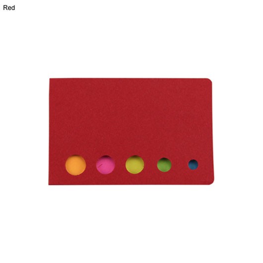 Red Dot Sticky Note Flags